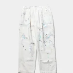 Herill Backsatin Splash Utility Pants Front Side