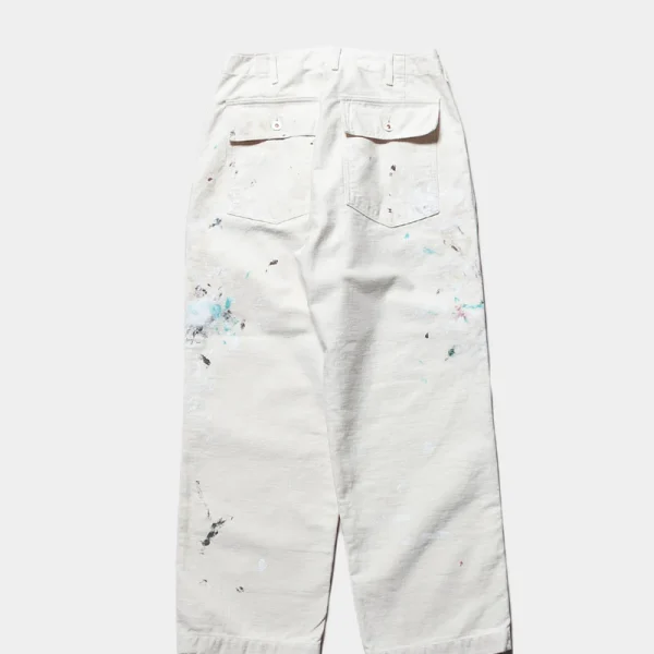 Herill Backsatin Splash Utility Pants Back Side