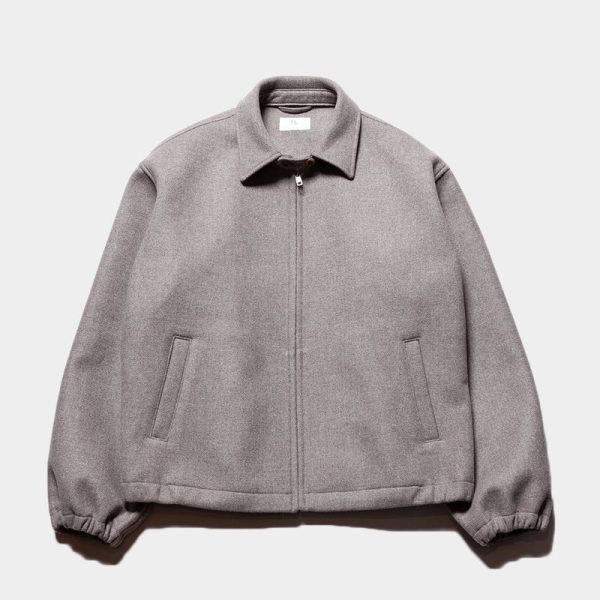 Herill Beige Wool Jacket Front Side