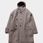 Herill Black Sheep Duffle Coat Front Side