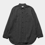 Herill Blackchambray Workshirt Front Side
