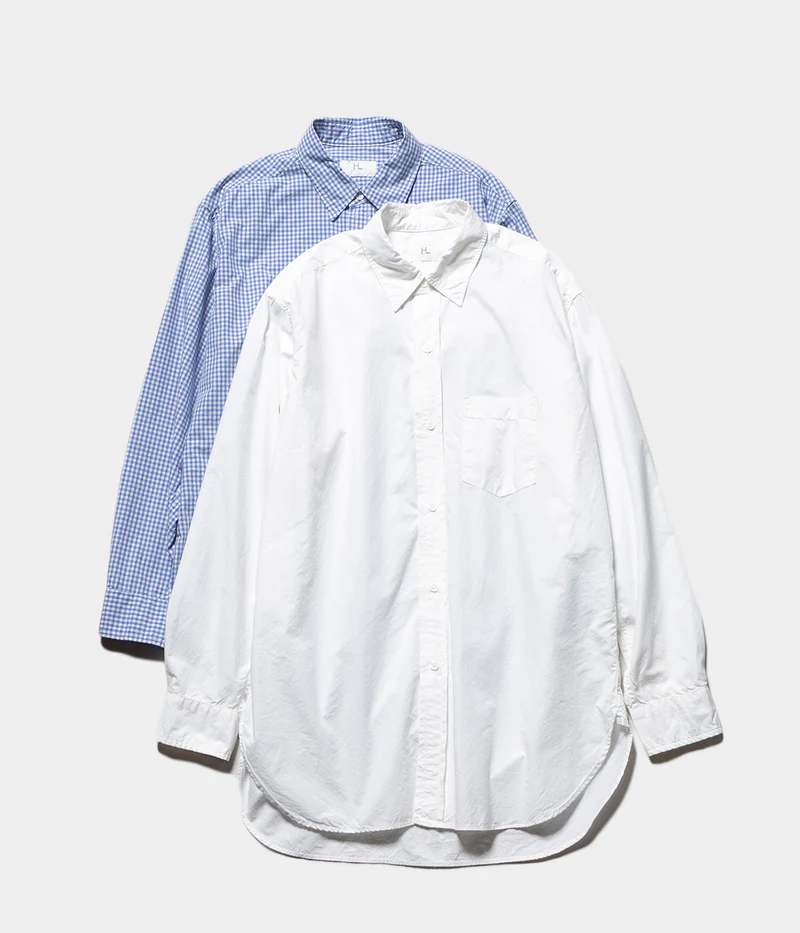 Herill Broad Workshirt Front Look
