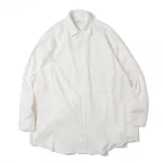 Herill Cotton Cashmere Brush Work Shirt Front Look