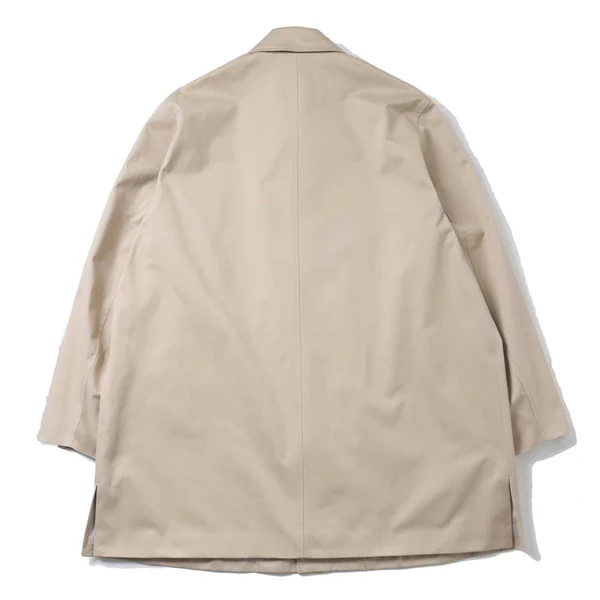 Herill Cotton Gabardine Car Coat Back Side