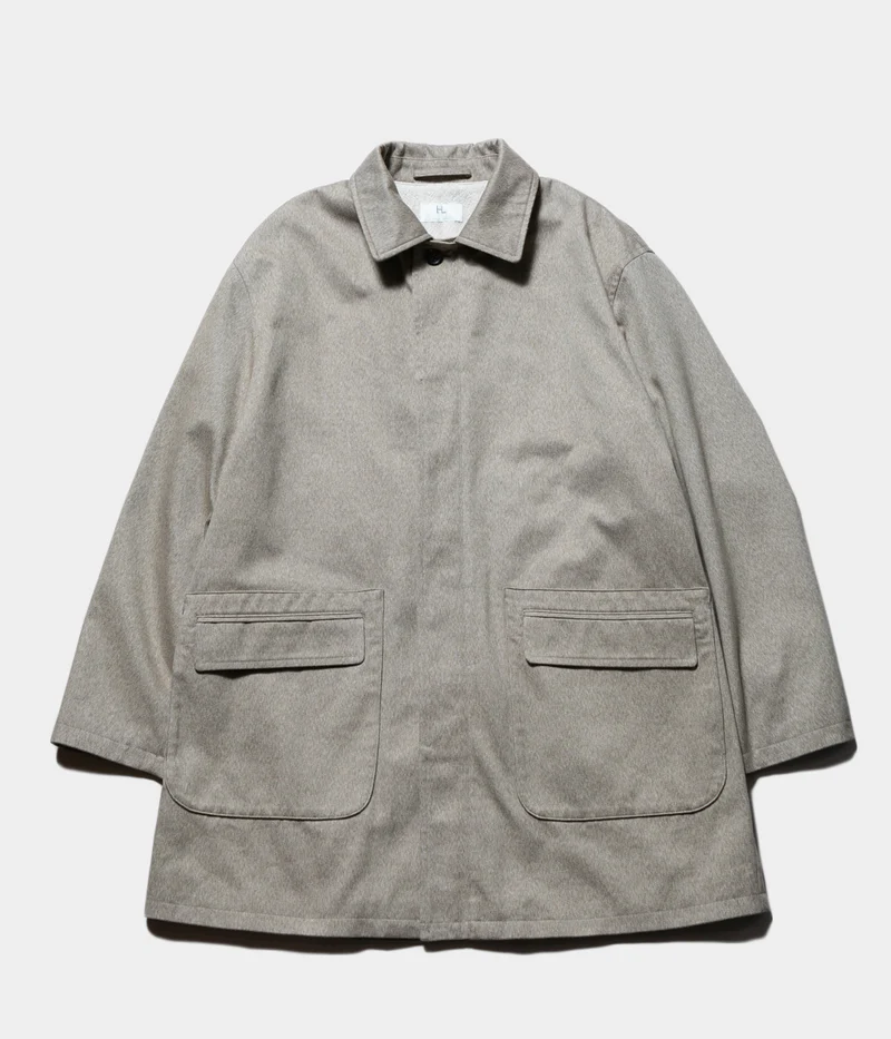 Herill Cotton twill Short Coat Herill Cotton Twill Short Coat Front Side