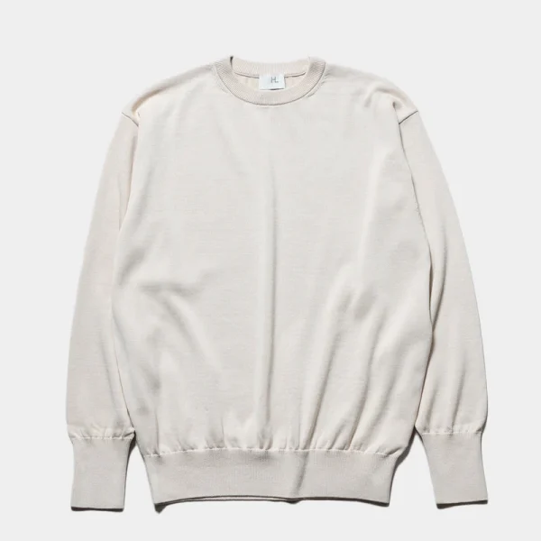 Herill Crewneck West Indian Seaisland Sweatshirt White Front Side