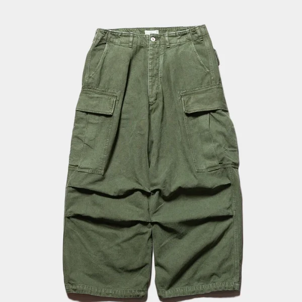 HERILL Duck Jungle Fatigue Pants Front Look