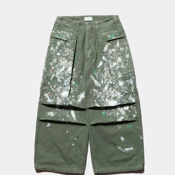 Herill Duck Splash Cargo Pants Front Side