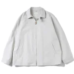 HERILL Egyptian Cloth Windbay Jacket Sand Beige Front Side
