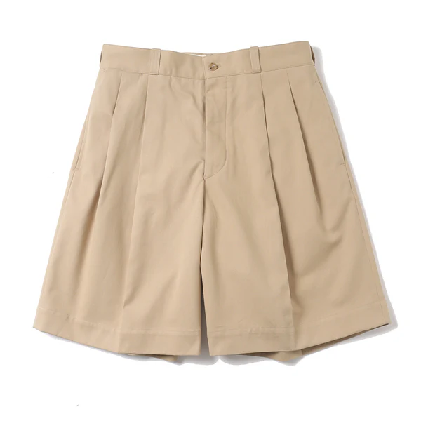 HERILL Egyptian Cotton Chino Shorts Front Side
