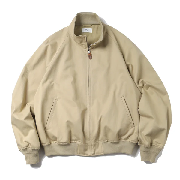 Herill Egyptian Cotton Weekend Khaki Jacket Front Side