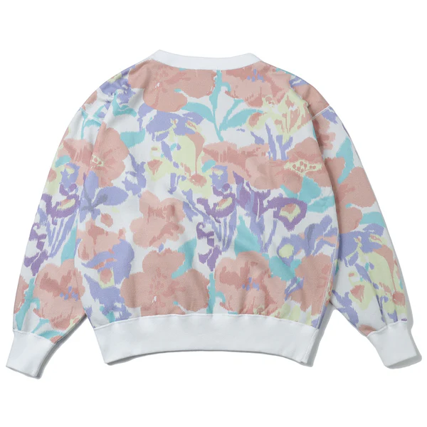 Herill Flower Petteren Crewneck Sweatshirts Back SIde