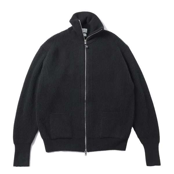 Herill Golden Cash Twist Drivers Knit Herill Golden Cash Twist Drivers Knit Sweater Front Side
