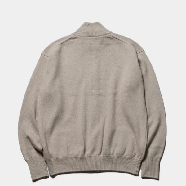 Herill Golden Cash Zip-up Sweater Back Side
