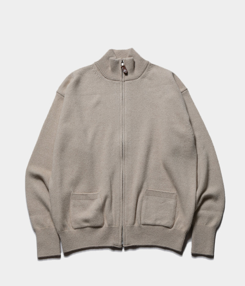 Herill Golden Cash Zip-up Sweater Herill Golden Cash Zip-Up Sweater Front Side